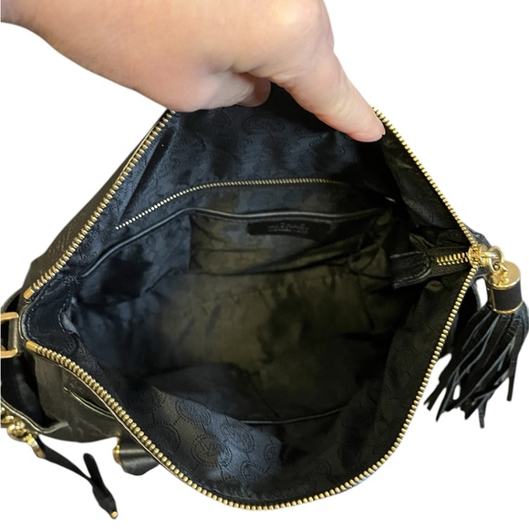 Michael Kors Black Leather Handbag - Picture 9 of 10